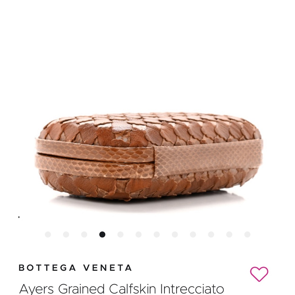 Bottega Veneta Dark Brown Intrecciato Clutch - Picture 5 of 5
